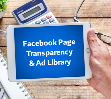 facebook page transparency and ad library news