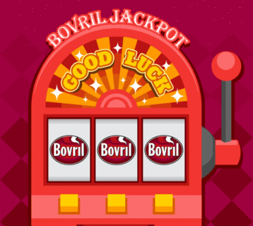 GIF Animation for Bovril Jackpot Singapore - Creative Services