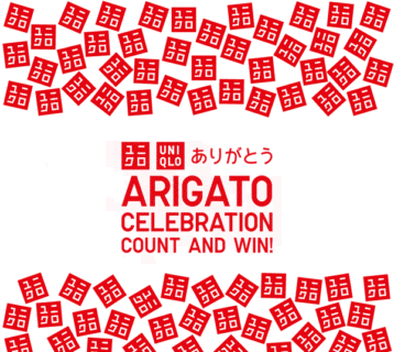 GIF Animation for Uniqlo Malaysia's 6th Year Celebration - Creative Services