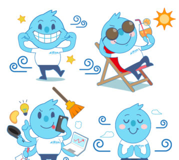 Illustration for UNIQLO LINE Stickers - Creative Services