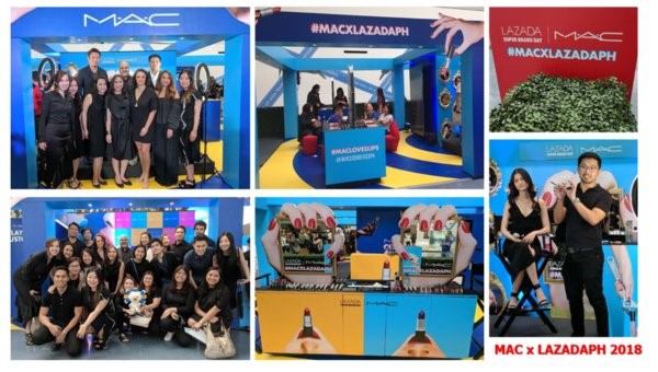 More photos of the MAC x LazadaTH and LazadaPH Super Brand Day 2018