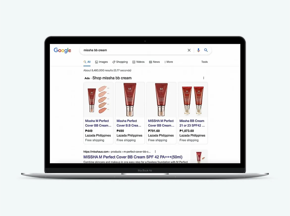 พาสินค้าไปอยู่หน้าแรกบนอินเทอร์เน็ต-ด้วย-Google Shopping Ads